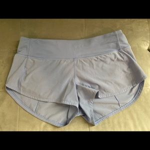 Size 4 purple lululemon shorts
